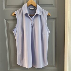 Walter Hagen Purple Fitted Polo Blouse